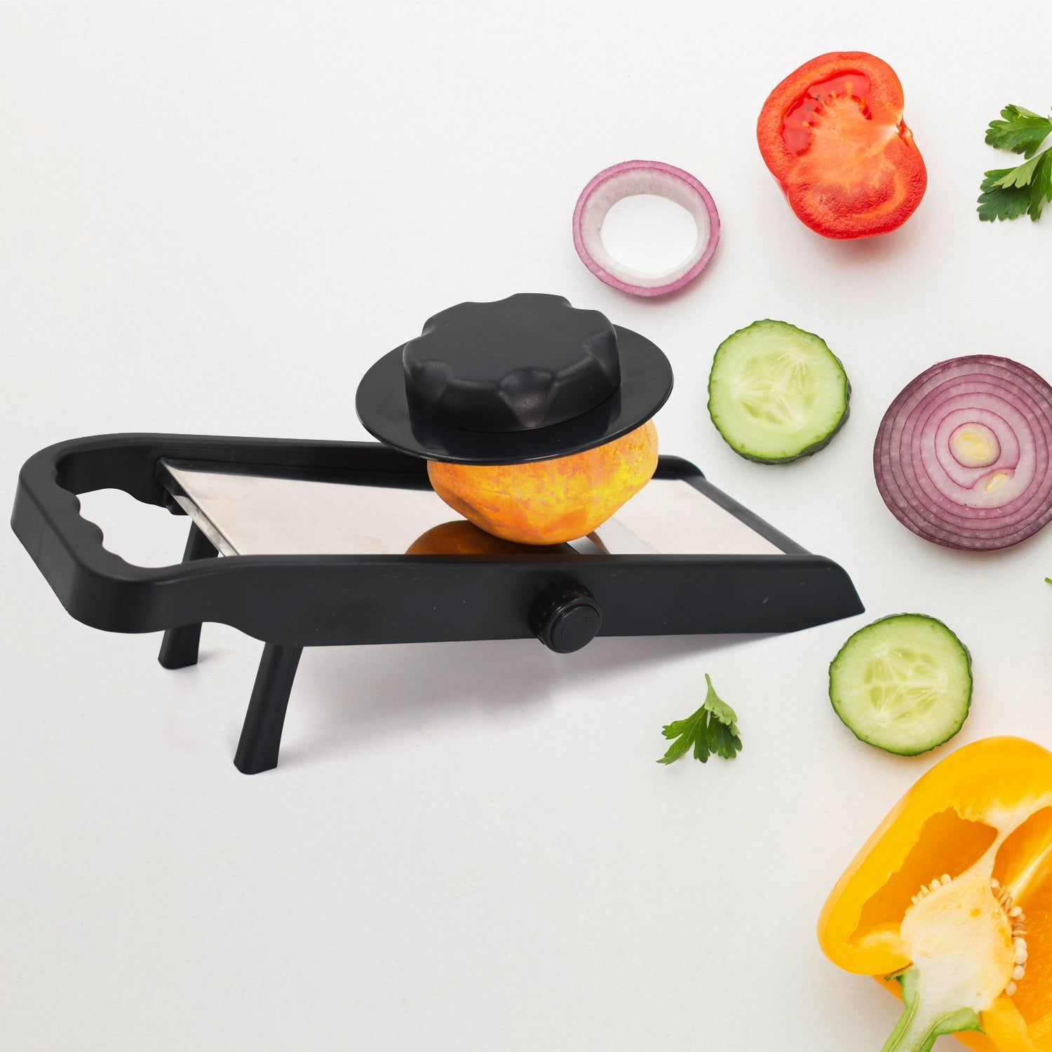 Adjustable grater and slicer Adjustable grater and slicer
